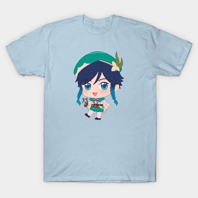 Venti T-Shirt by YuiHoshiArt